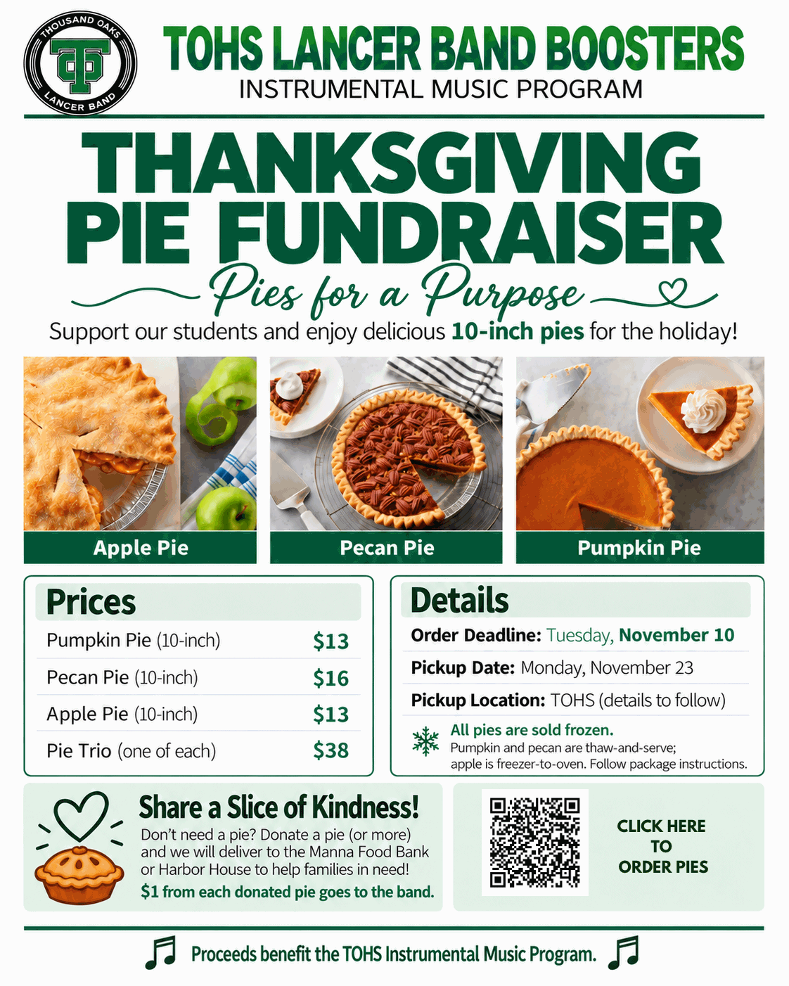 pie fundraiser 202610
